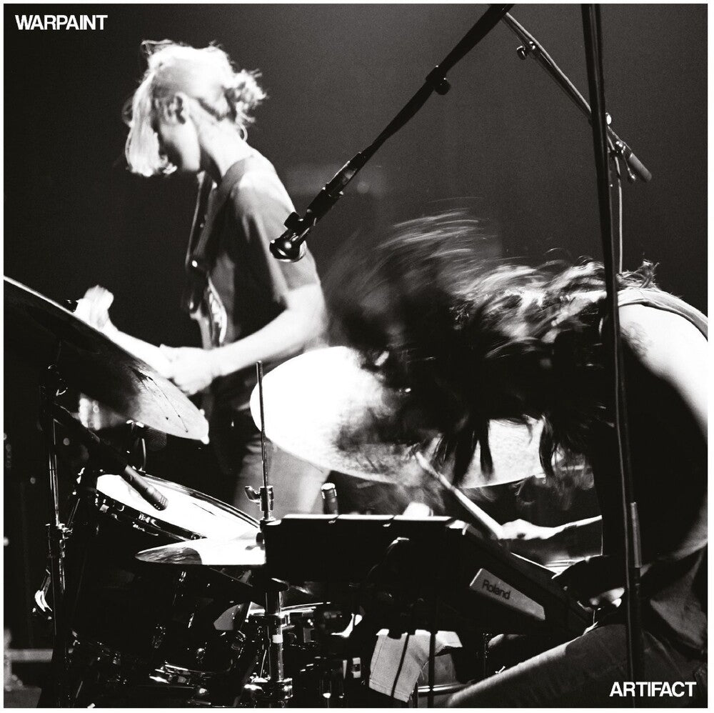 the album cover for Warpaint - Artifact [Clear/White Marble]