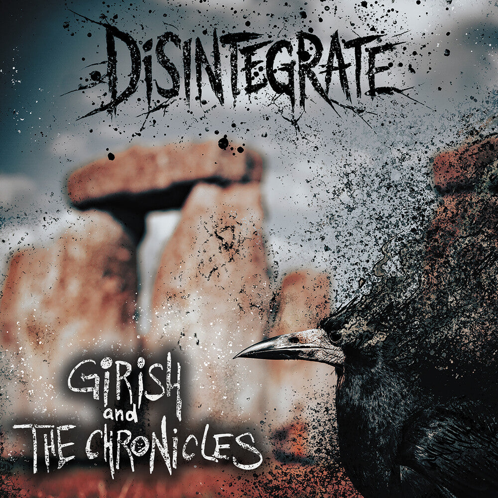 the album cover for Girish And The Chronicles - Disintegrate [White Black Marble]