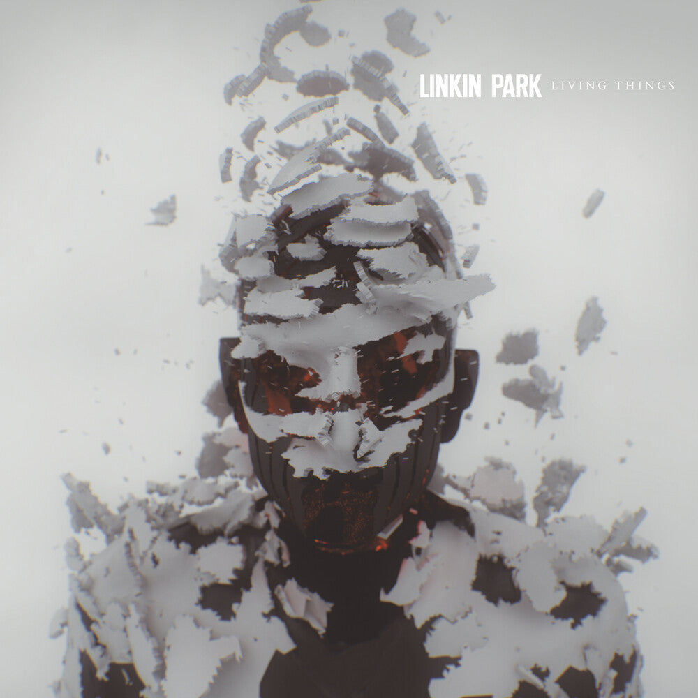 the album cover for Linkin Park - Living Things [Colored Vinyl] [Limited Edition] (Red) (Smok)