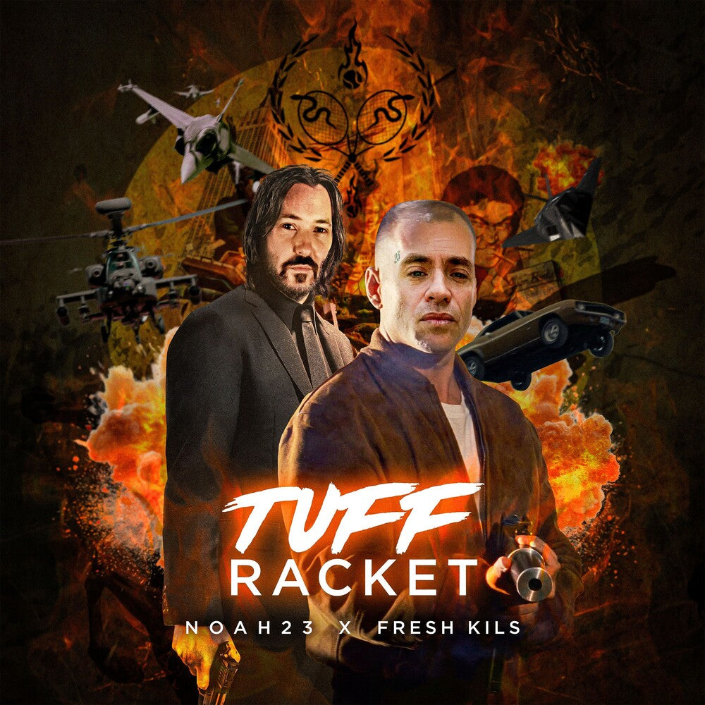 the album cover for Noah23 - Tuff Racket (Blk) (Ofgv) (Post) [Download Included]
