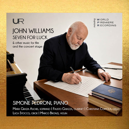 the album cover for Simone Pedroni - Williams: Seven For Luck & Other Music For Film &