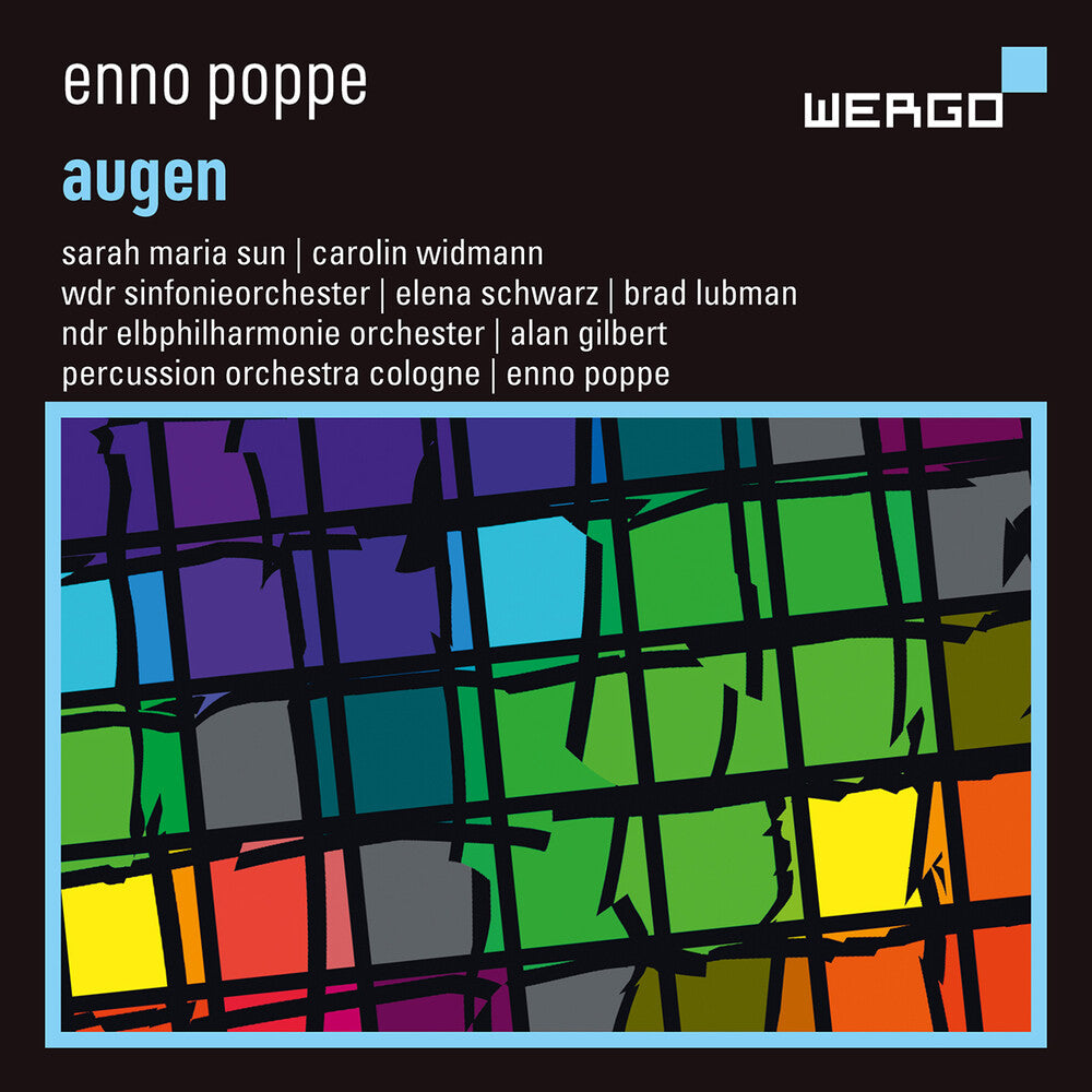 the album cover for Maria Sarah Sun - Augen