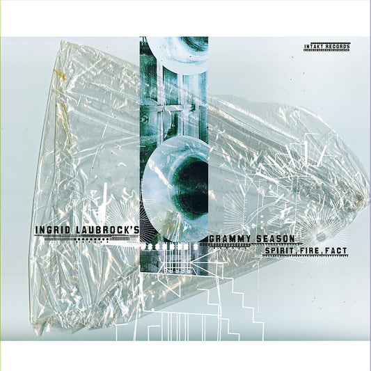 the album cover for Ingrid Laubrock's Grammy Season - Spirit Fire Fact