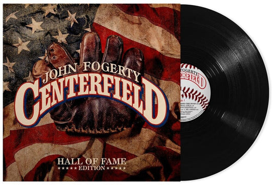 the album cover for John Fogerty - Centerfield - Hall Of Fame Edition