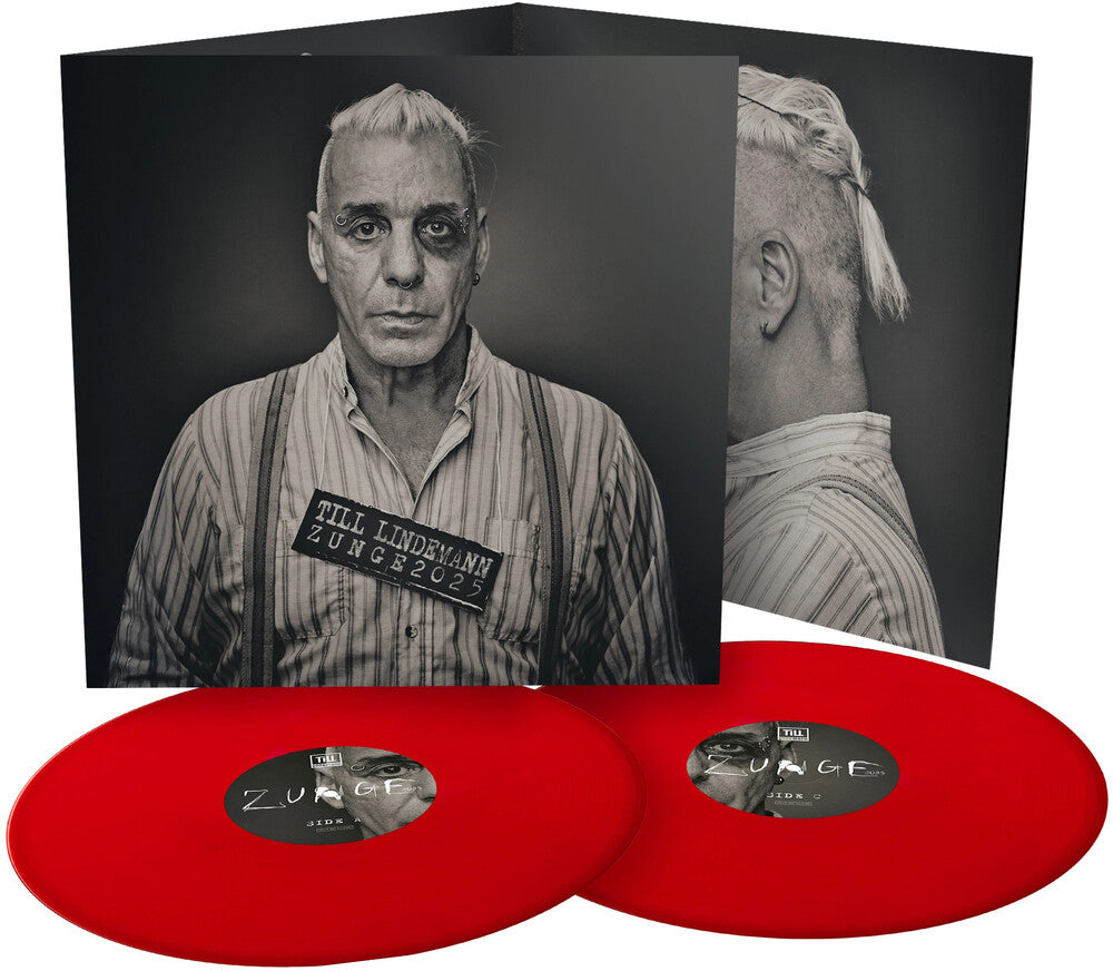 the album cover for Till Lindemann - Zunge 2025 [Colored Vinyl] (Red)
