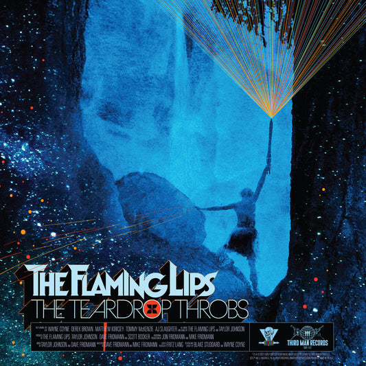 the album cover for The Flaming Lips - The Teardrop Throbs
