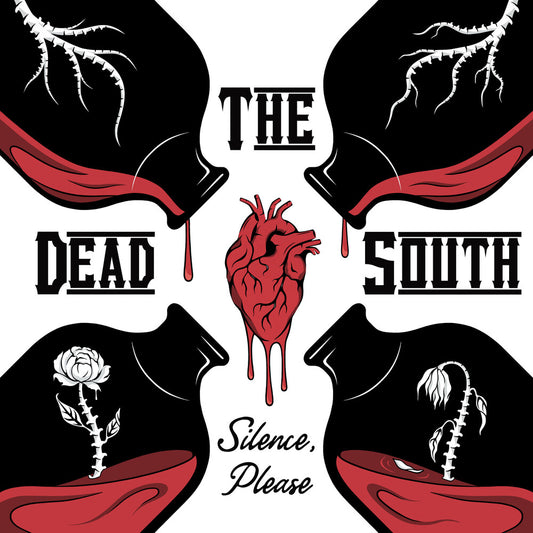 the album cover for The Dead South - Silence, Please
