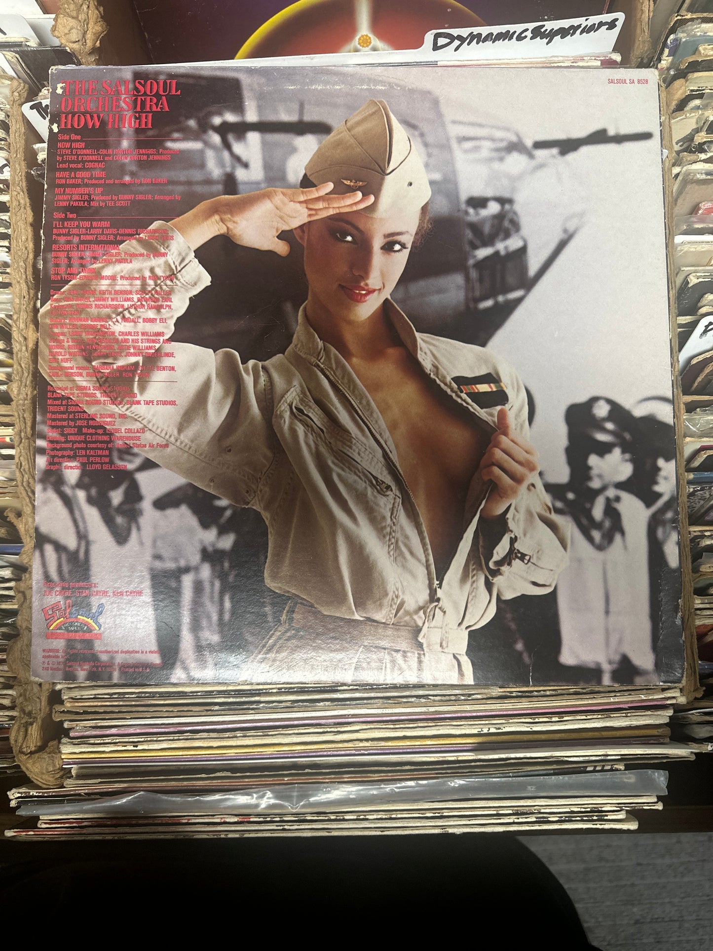 The Salsoul Orchestra – How High Vinyl LP SA 8528 VG+/VG+