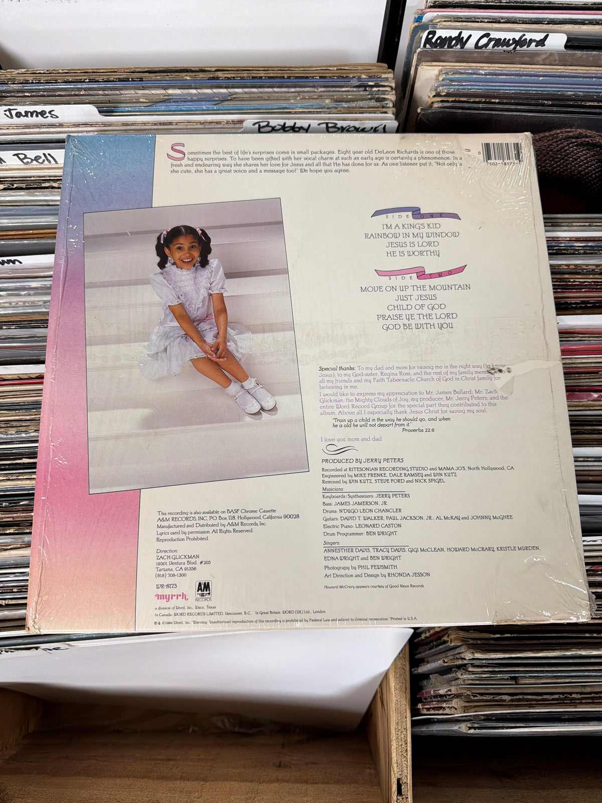 DeLeon Richards – Deleon WR 8173 Vinyl LP VG/VG+