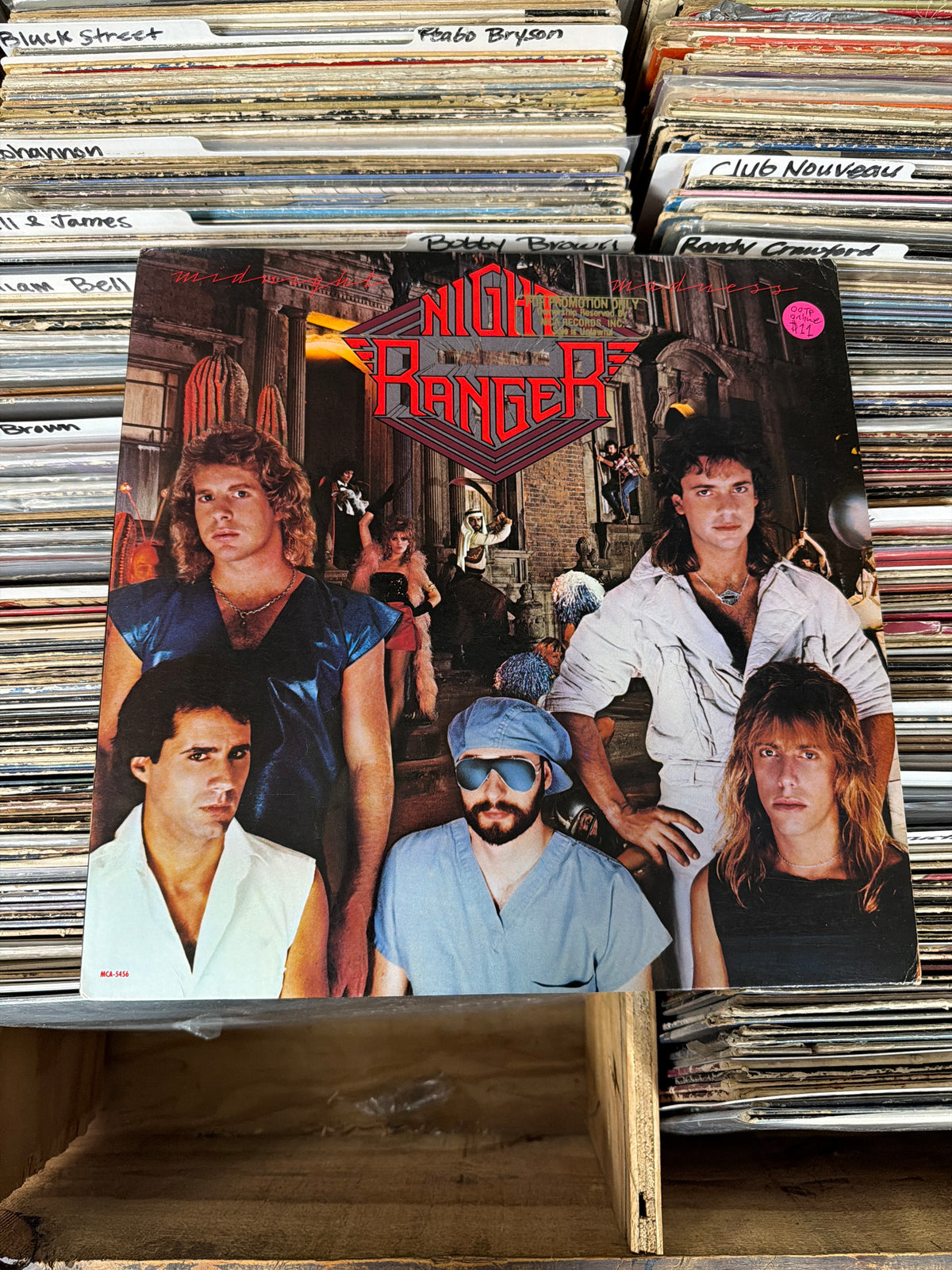 Night Ranger – Midnight Madness MCA-5456 Vinyl LP VG+/VG+