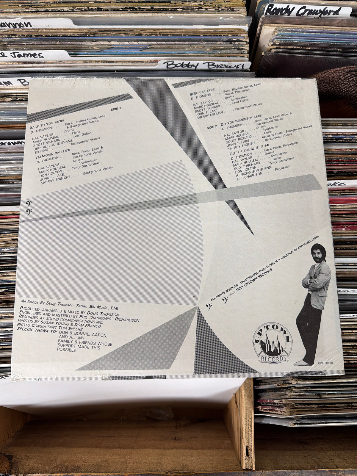 Doug Thomson – Bassically Yours UPT-DT001 Vinyl LP NM/VG+