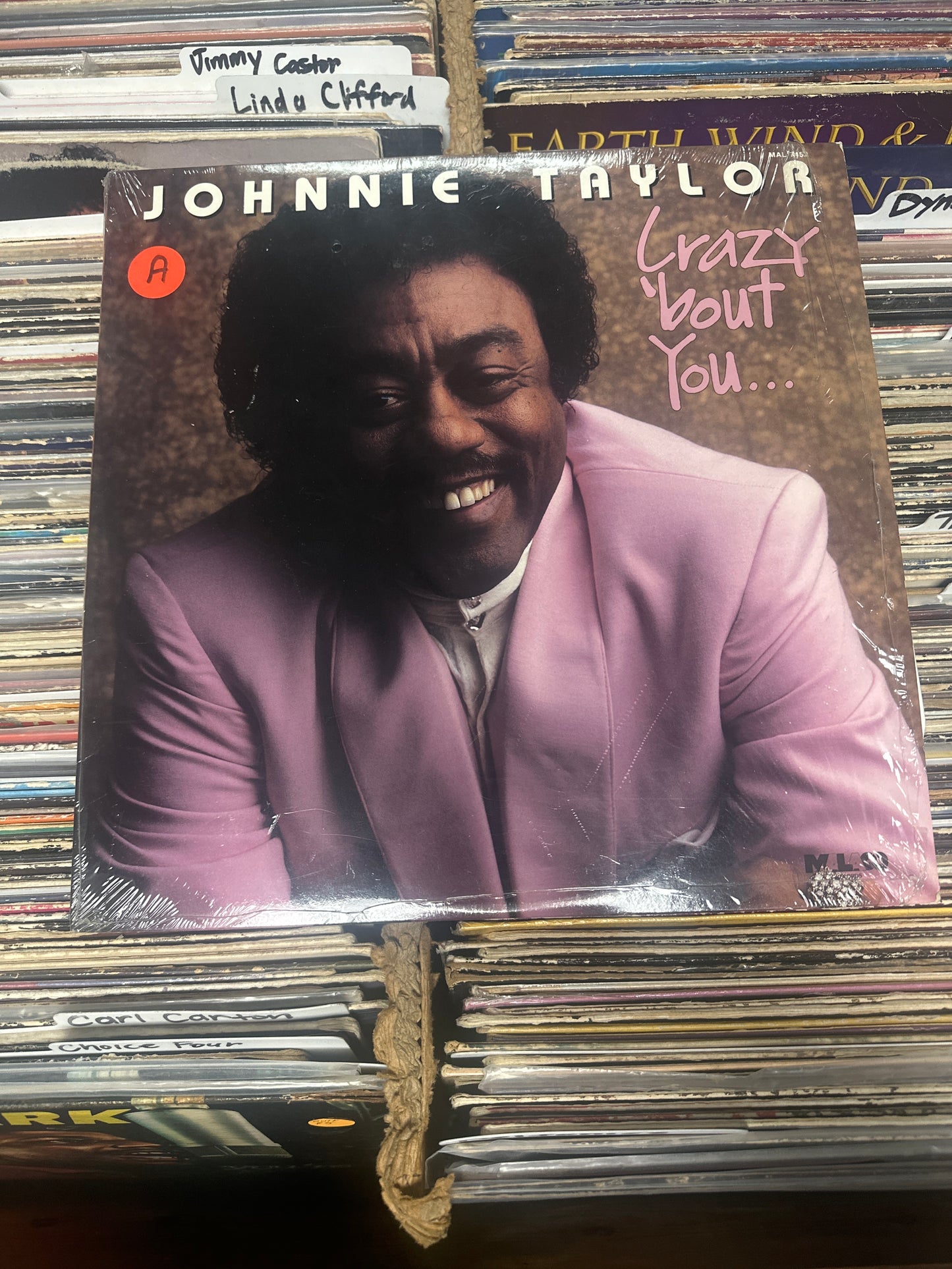 johnnie Taylor-Crazy 'Bout You...Near Mint/VG+