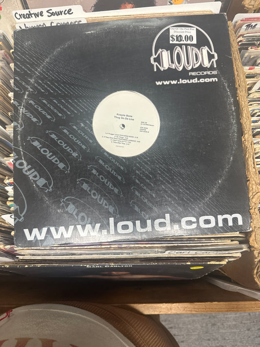 Krayzie Bone ‎– Thug On Da Line 2x Vinyl Lp C2S 32554 VG/VG