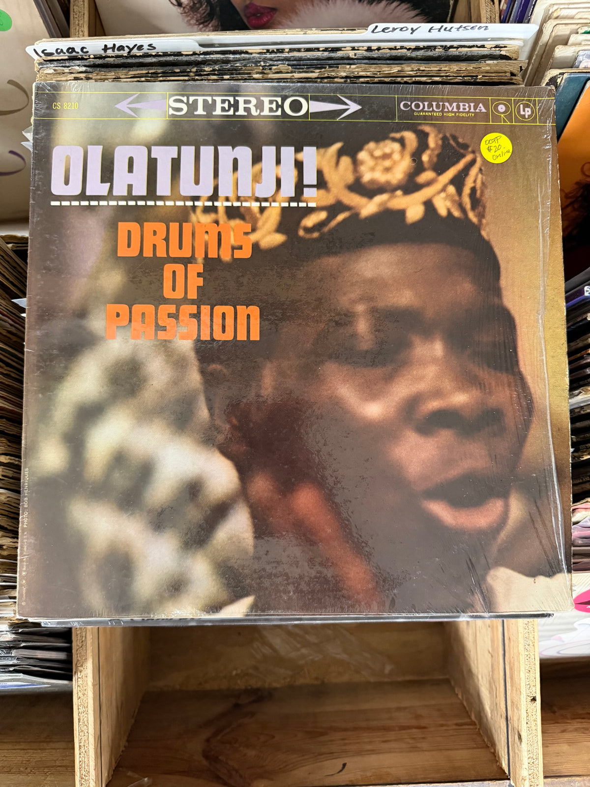 Olatunji! ‎– Drums Of Passion  Vinyl LP Hollywood Pressing VG+/VG+