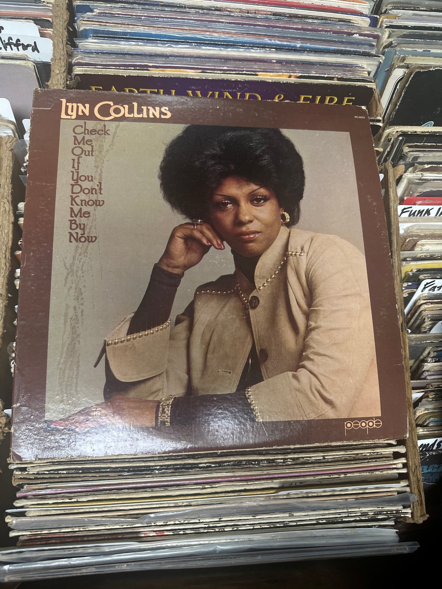 Lyn Collins – Check Me Out If You Don't Know Me By Now Vinyl LP PE-6605 VG+/VG