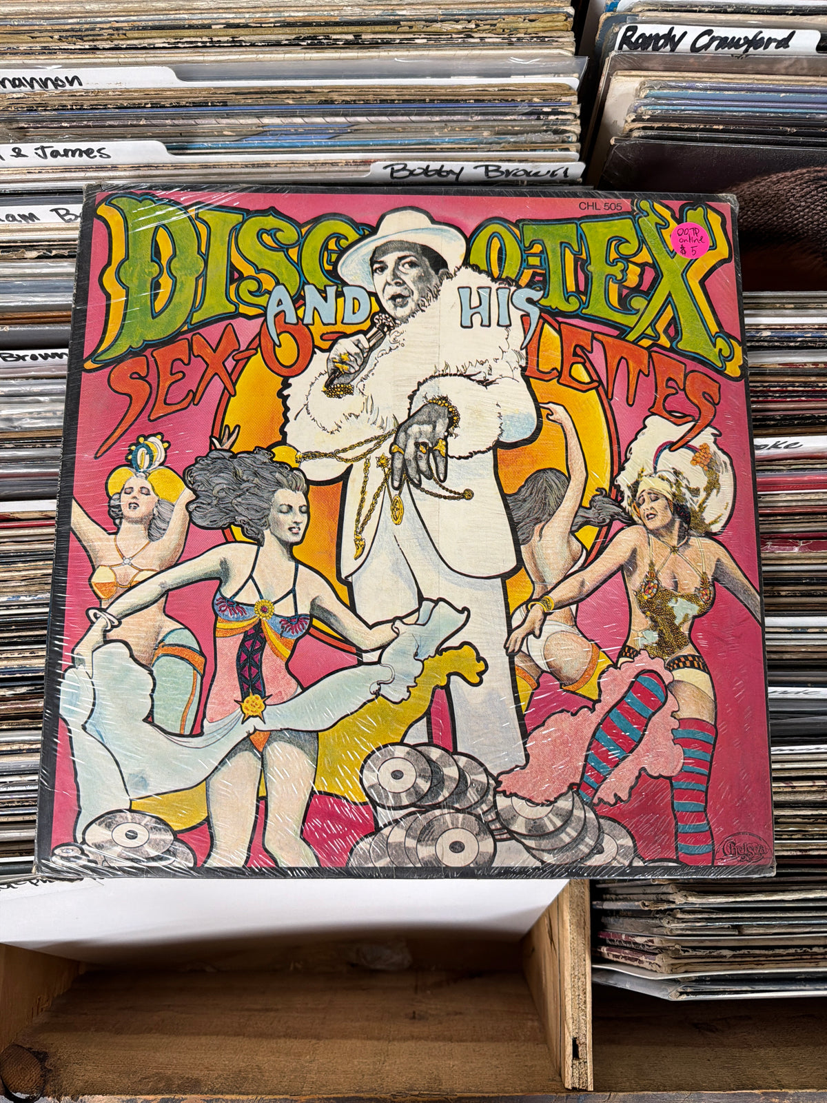 Disco Tex & His Sex-O-Lettes – Disco Tex & The Sex-O-Lettes Review CHL 505 Vinyl LP NM/VG+