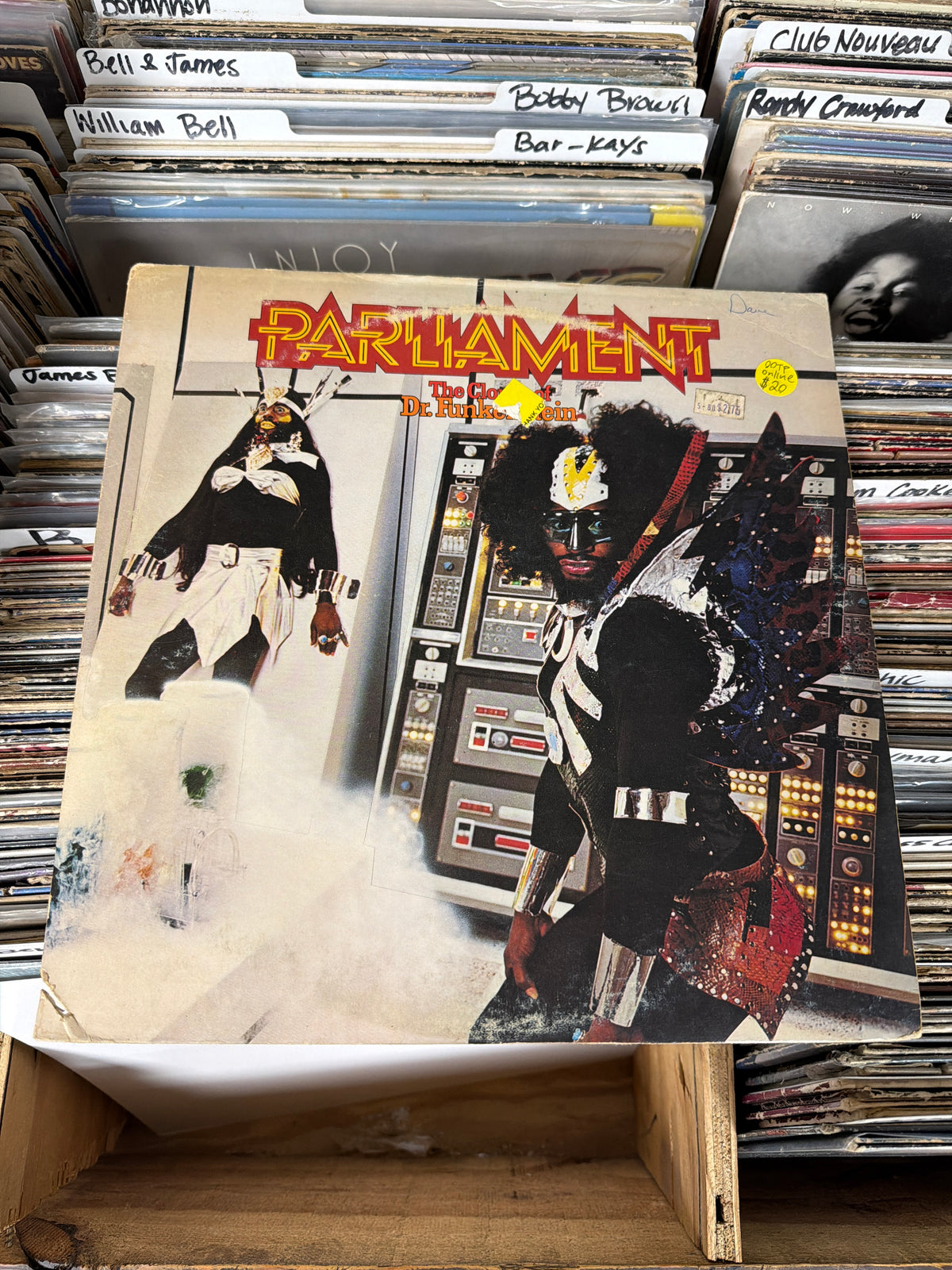 Parliament – The Clones Of Dr. Funkenstein NBLP 7034 Vinyl LP VG/G+