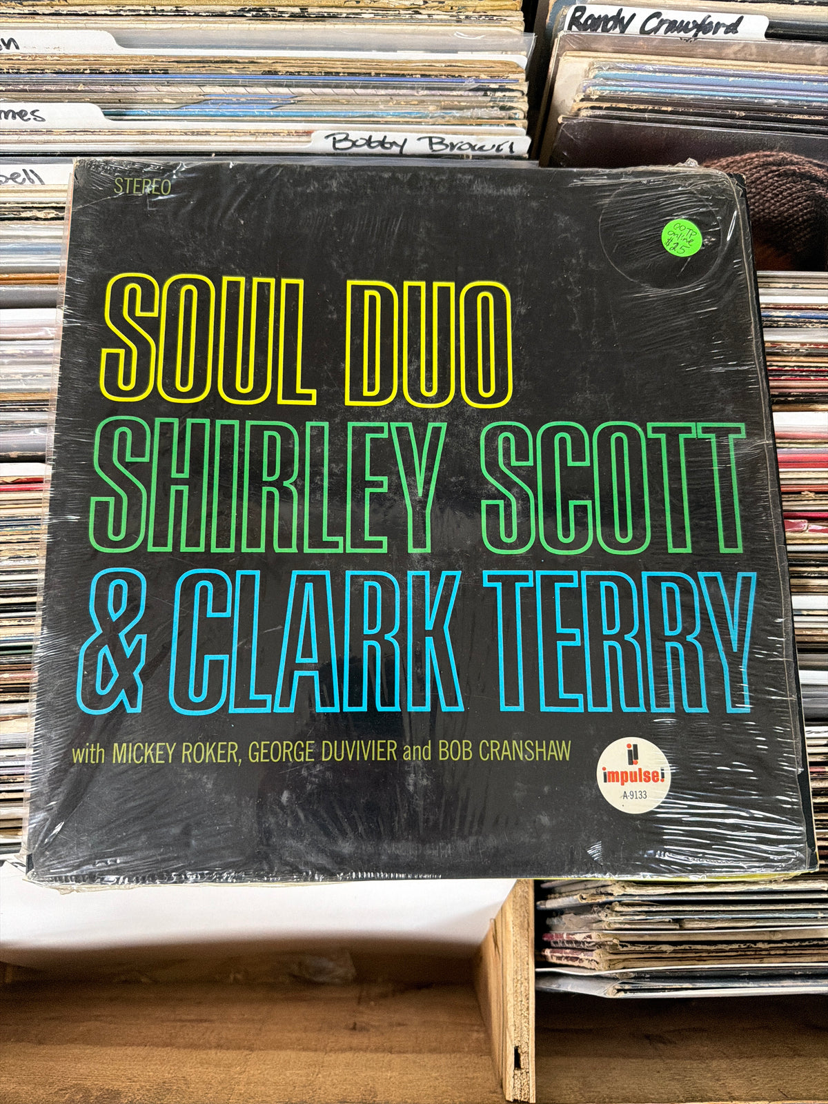 Shirley Scott & Clark Terry – Soul Duo AS-9133 Vinyl LP VG/VG+