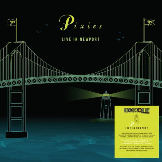 PIXIES - LIVE IN NEWPORT (GREEN & YELLOW VINYL/2LP) (RSD) Vinyl LP