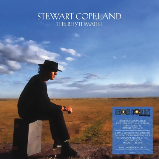 Stewart Copeland - RHYTHMATIST (TRANSLUCENT BLUE VINYL) (RSD) Vinyl LP