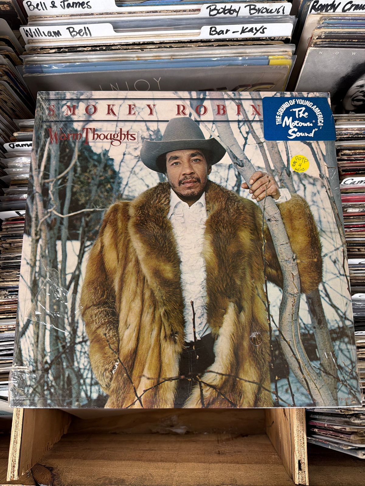 Smokey Robinson – Warm Thoughts T8-367M1 Vinyl LP VG+/VG+