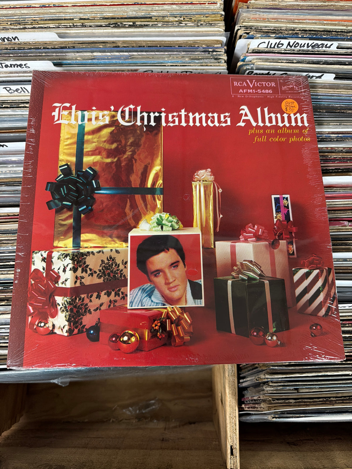 Elvis Presley – Elvis' Christmas Album AFM1-5486 Vinyl LP NM/NM