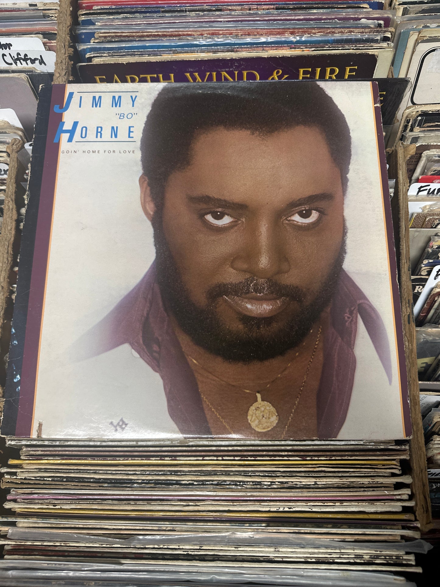 Jimmy "Bo" Horne Goin' Home For Love Vinyl Lp 7805 VG+/VG+