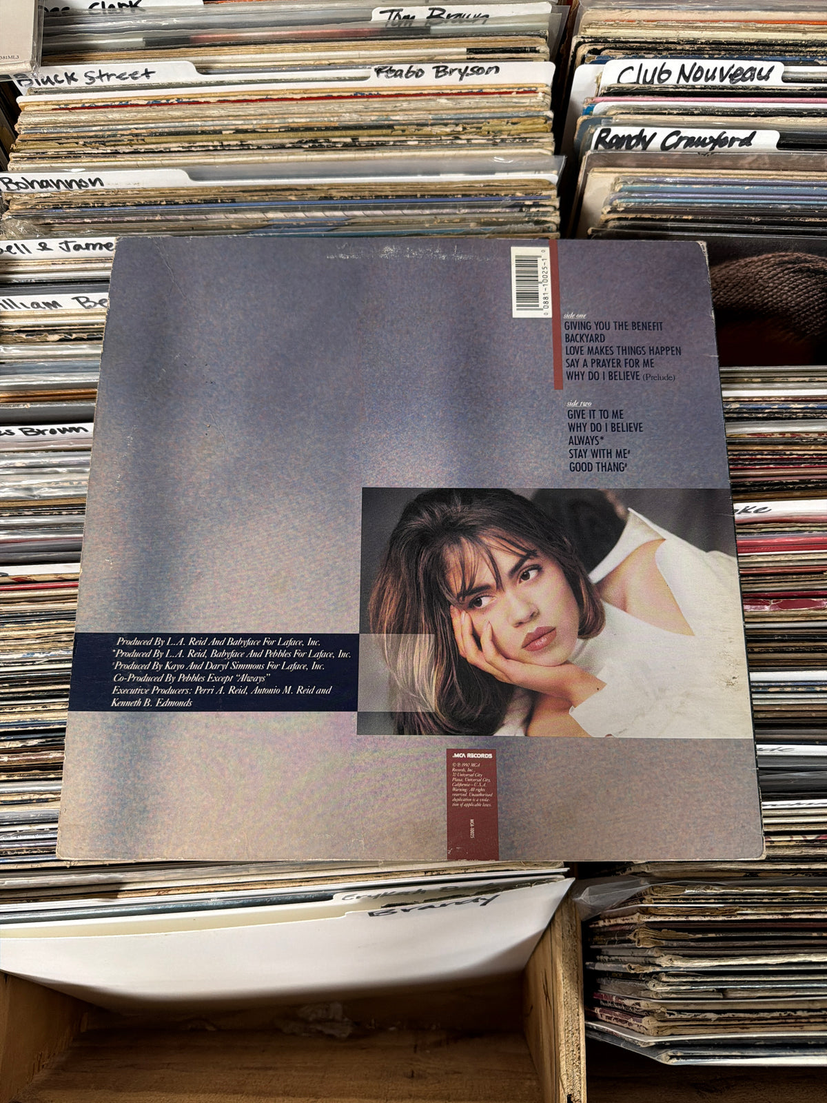 Pebbles – Always MCA-10025 Vinyl LP VG/VG