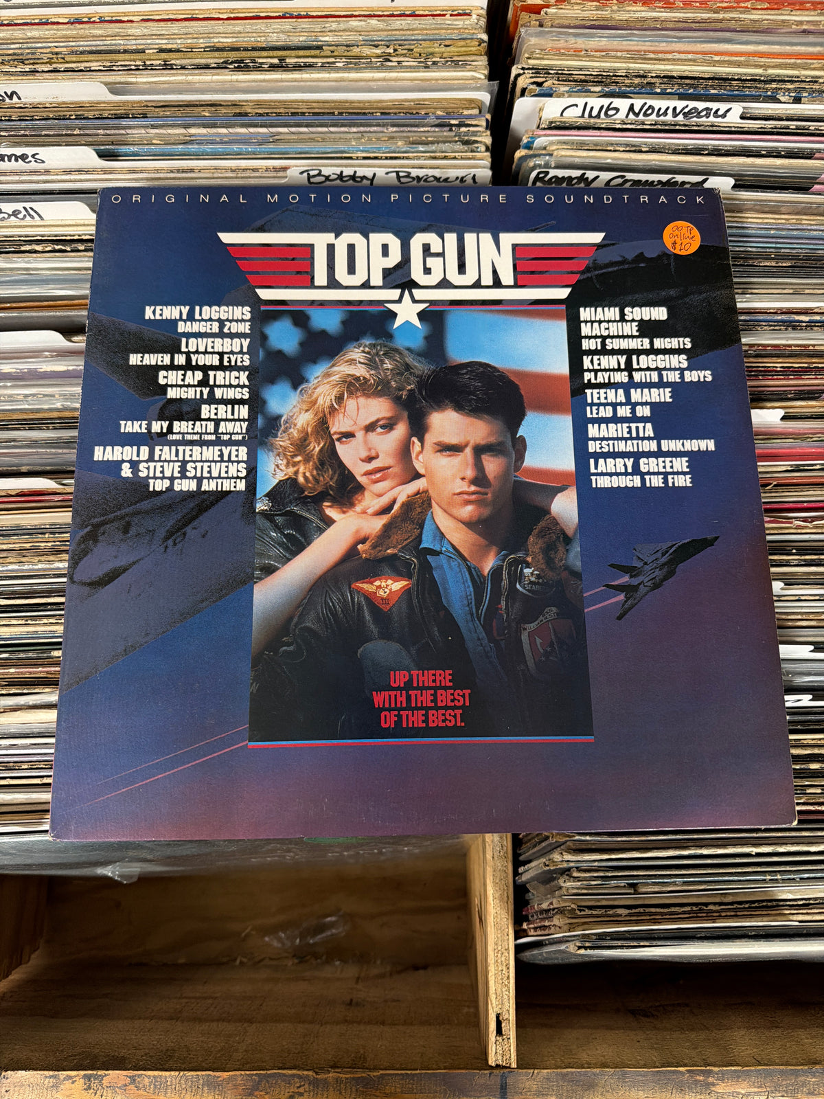 Various – Top Gun (Original Motion Picture Soundtrack) SC 40323 Vinyl LP VG+/VG+
