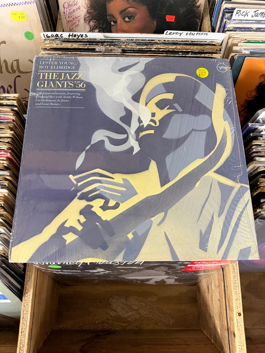 Lester Young / Roy Eldridge – The Jazz Giants '56 Vinyl LP Reissue VG+/VG+
