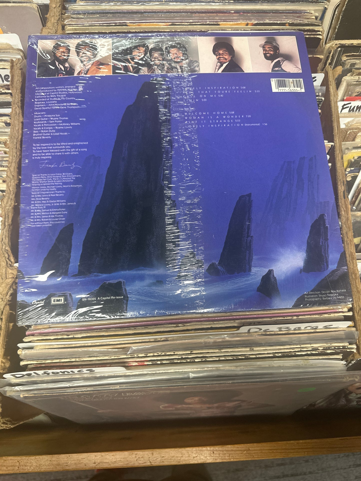 Maze Featuring Frankie Beverly – Inspiration Vinyl LP Near Mint
