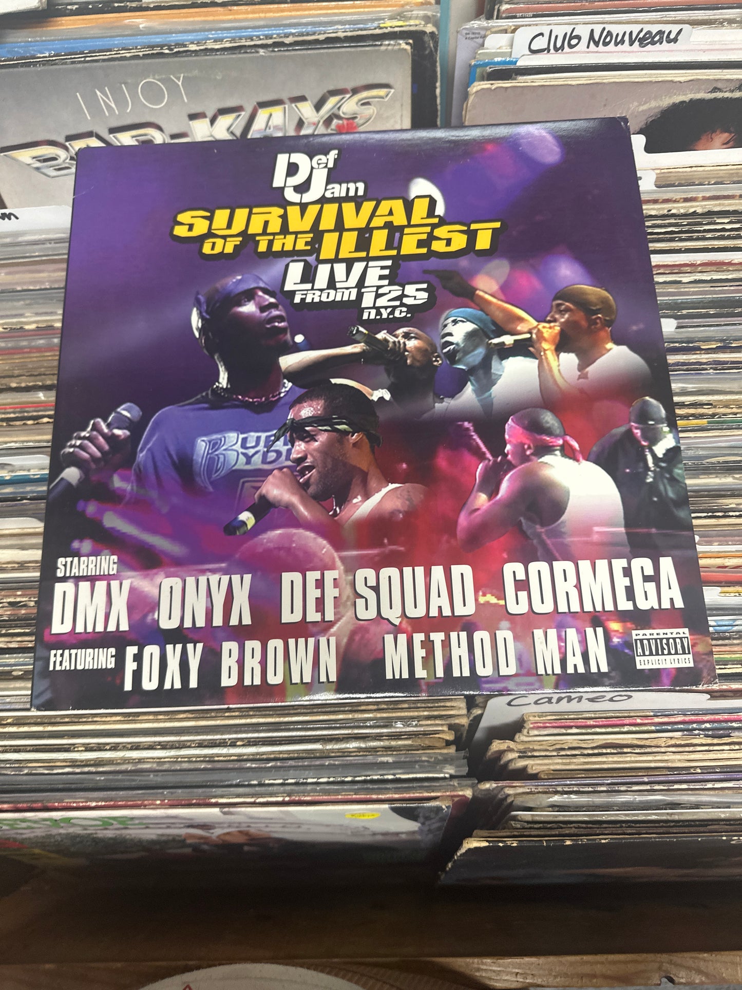 Various – Survival Of The Illest (Live From 125 N.Y.C.) 2xVinyl Lp VG+/VG+