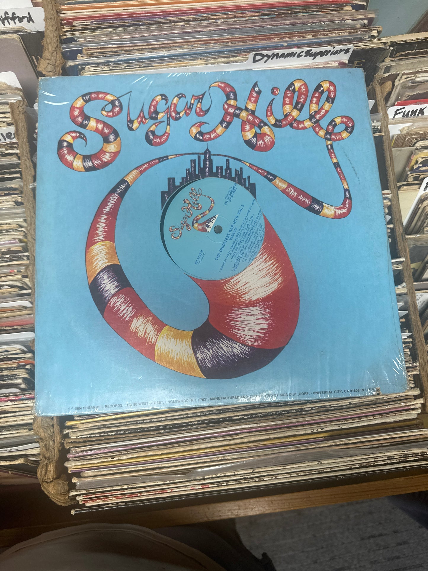 Various ‎– The Greatest Rap Hits Vol 2 Vinyl LP SH 9133 Near Mint
