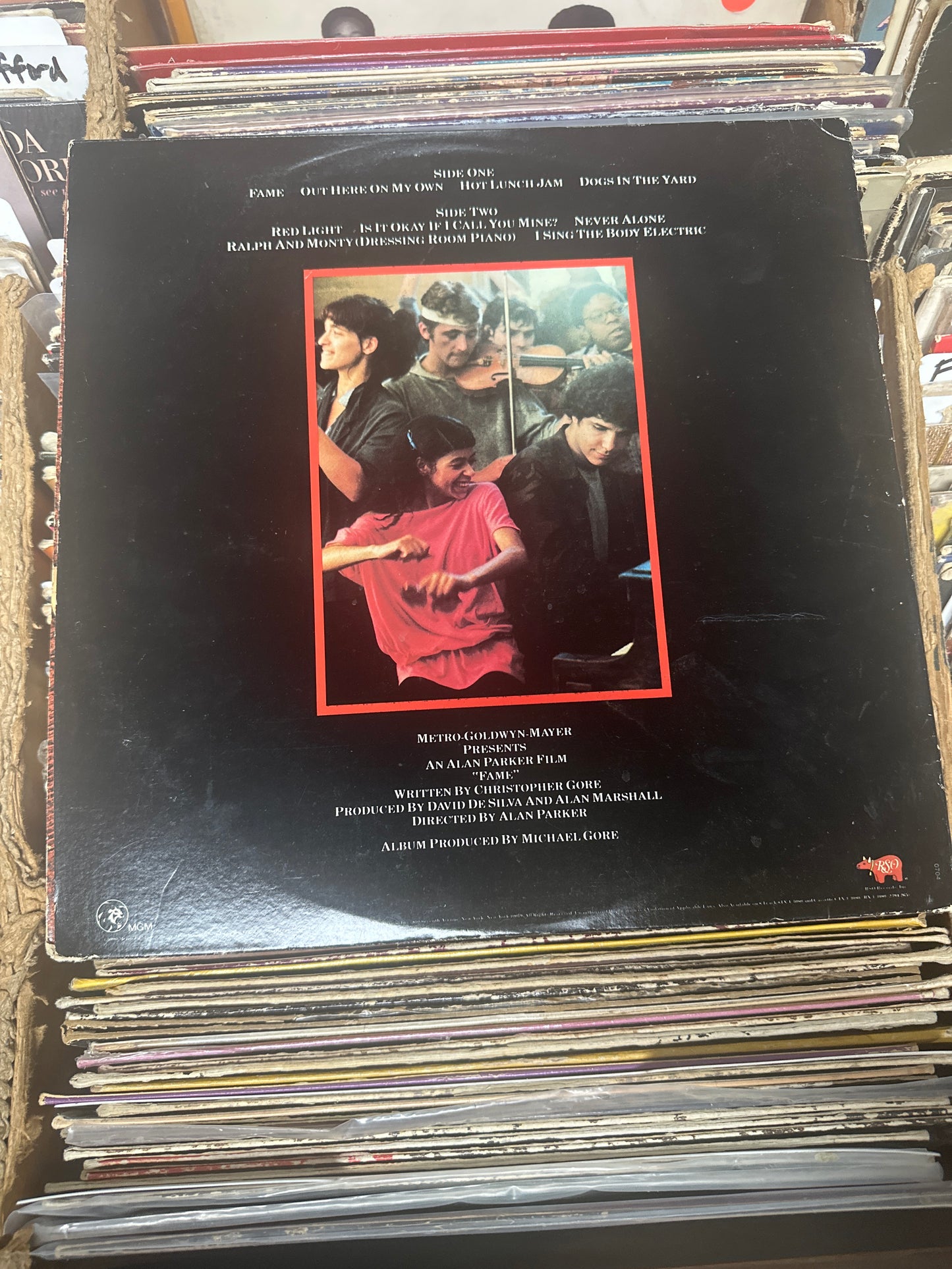 Various ‎– Fame (The Original Soundtrack From The Motion Picture) Vinyl LP VG+/VG+