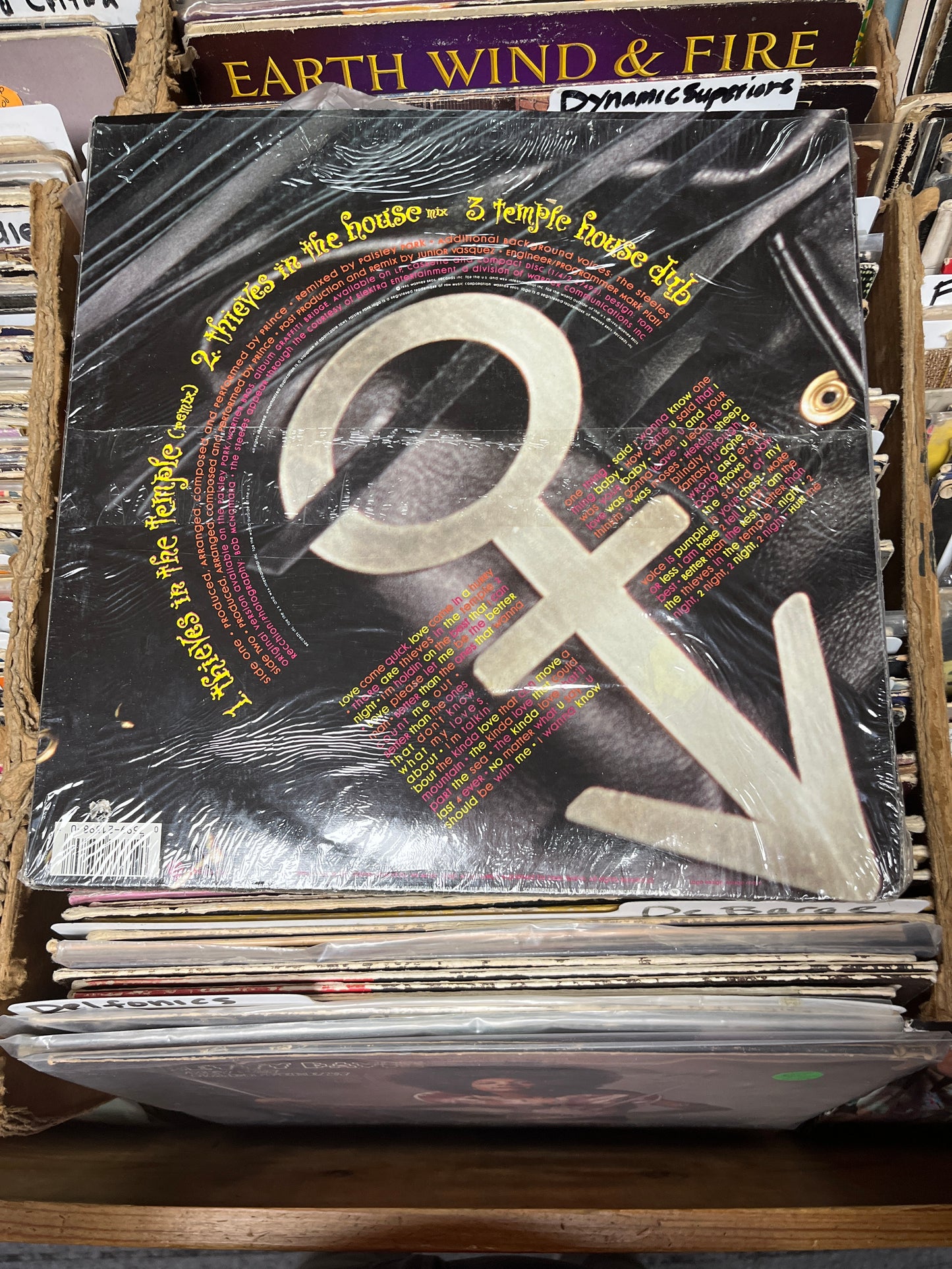 Prince ‎– Thieves In The Temple 2", Maxi-Single Vinyl LP Near Mint