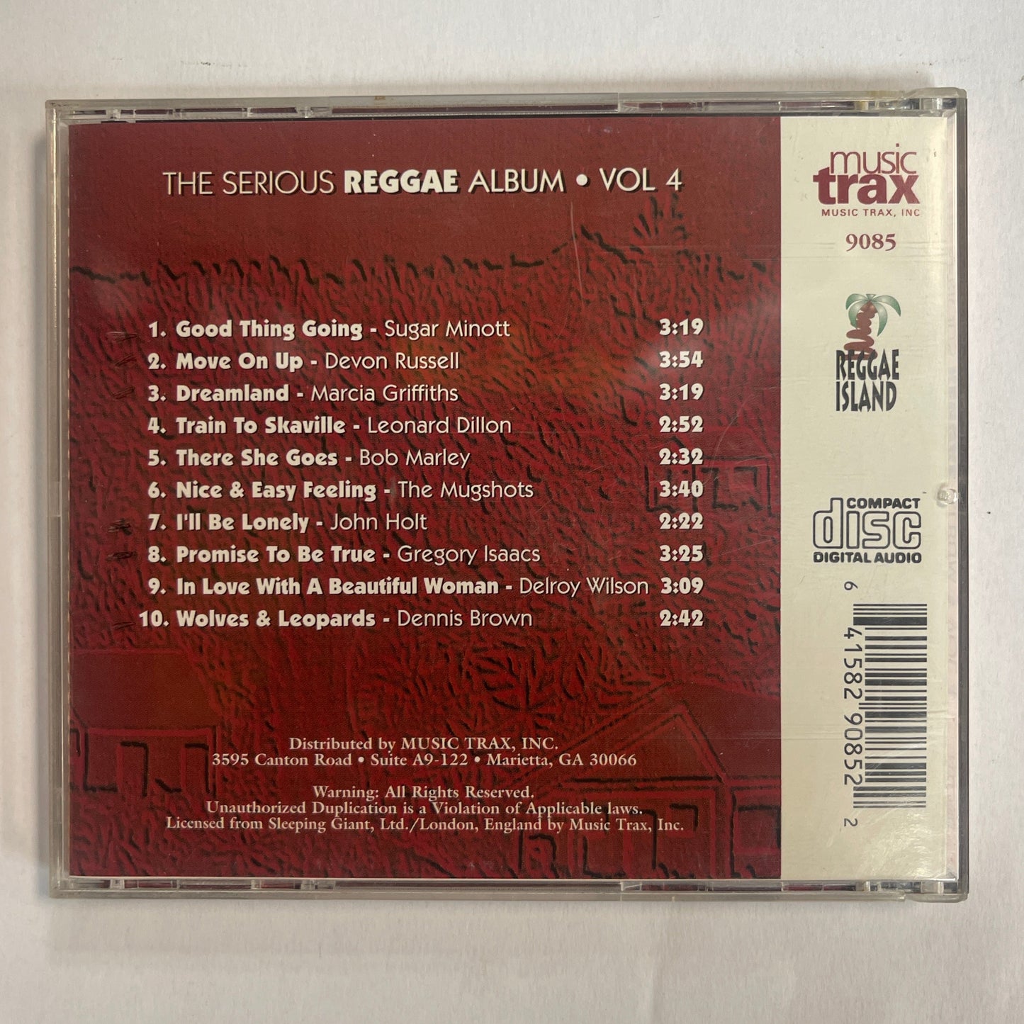 The Serious Reggae Album Various Artists Volume Four CD VG+/VG+