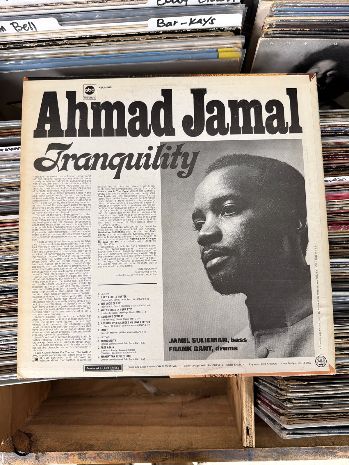 Ahmad Jamal – Tranquility ABCS-660 Vinyl LP VG/VG+