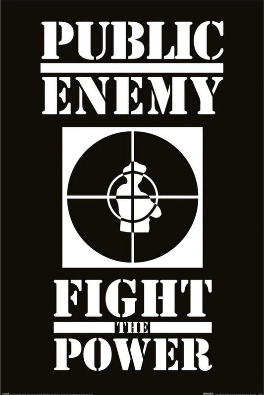 Public Enemy-Fight The Power Poster