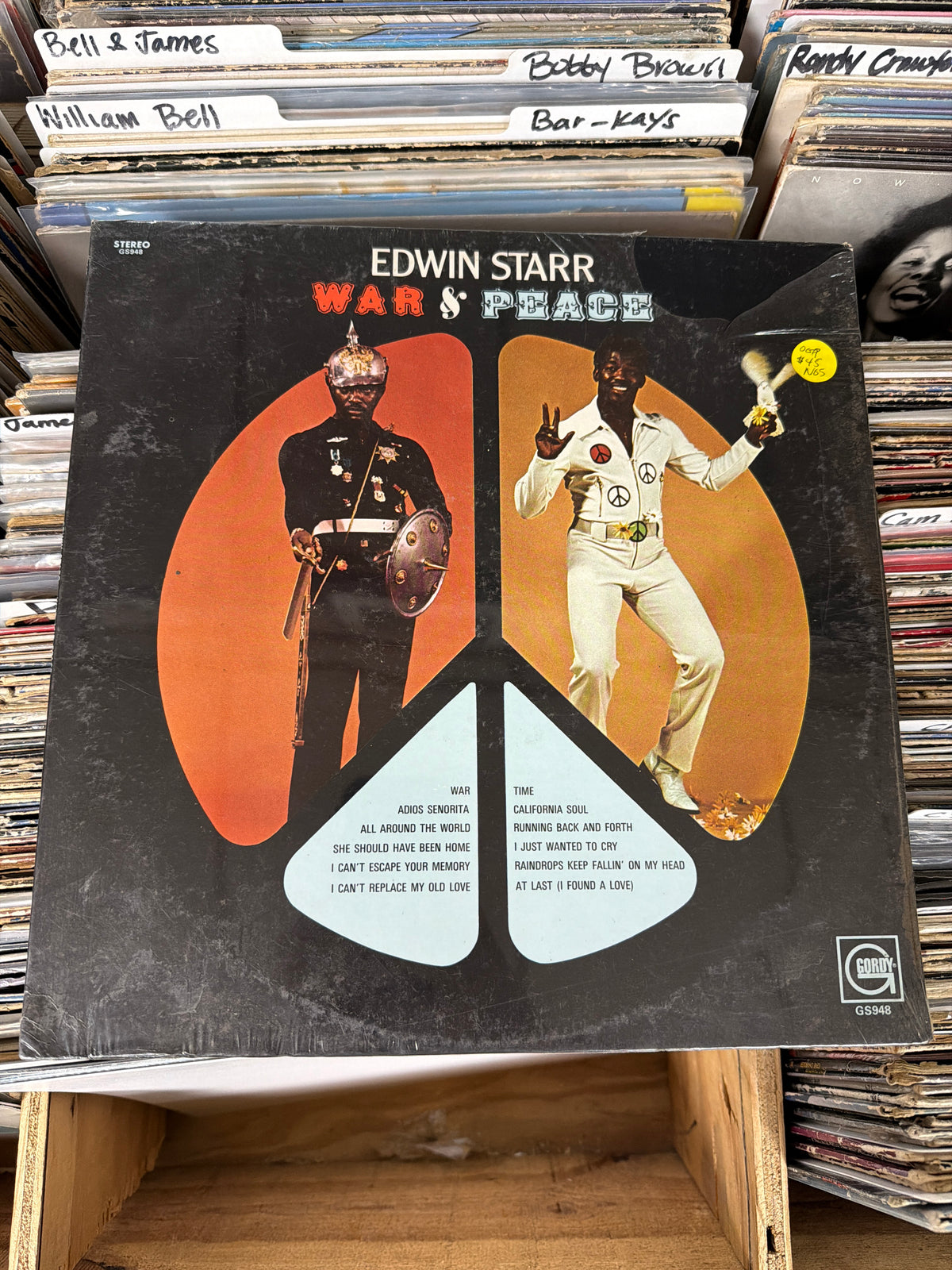 Edwin Starr – War And Peace GS948 Vinyl LP NM/VG+