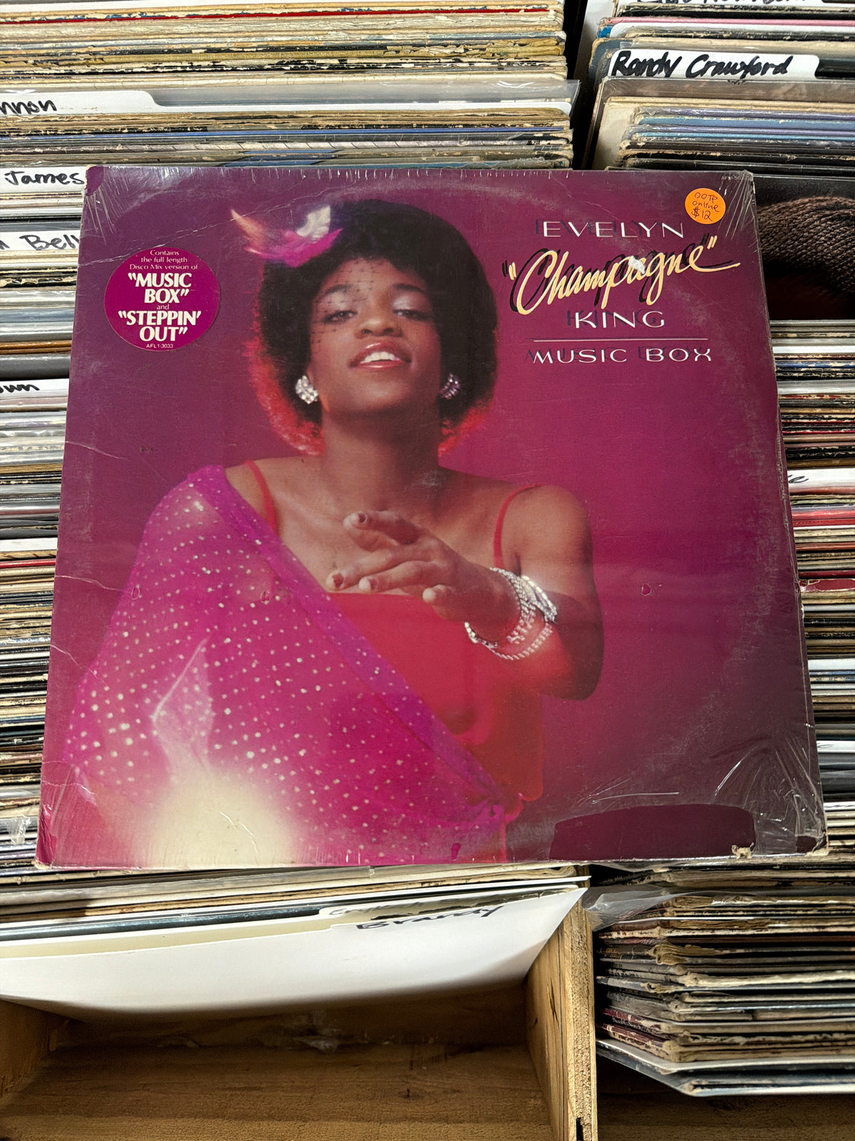 Evelyn "Champagne" King – Music Box AFL1-3033 Vinyl LP NM/VG