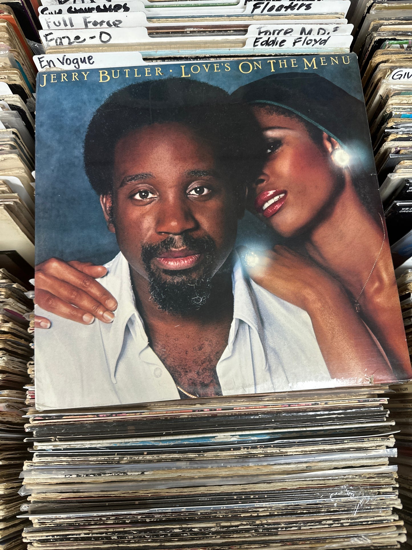 Jerry Butler – Love's On The Menu Vinyl LP  M6-850S1