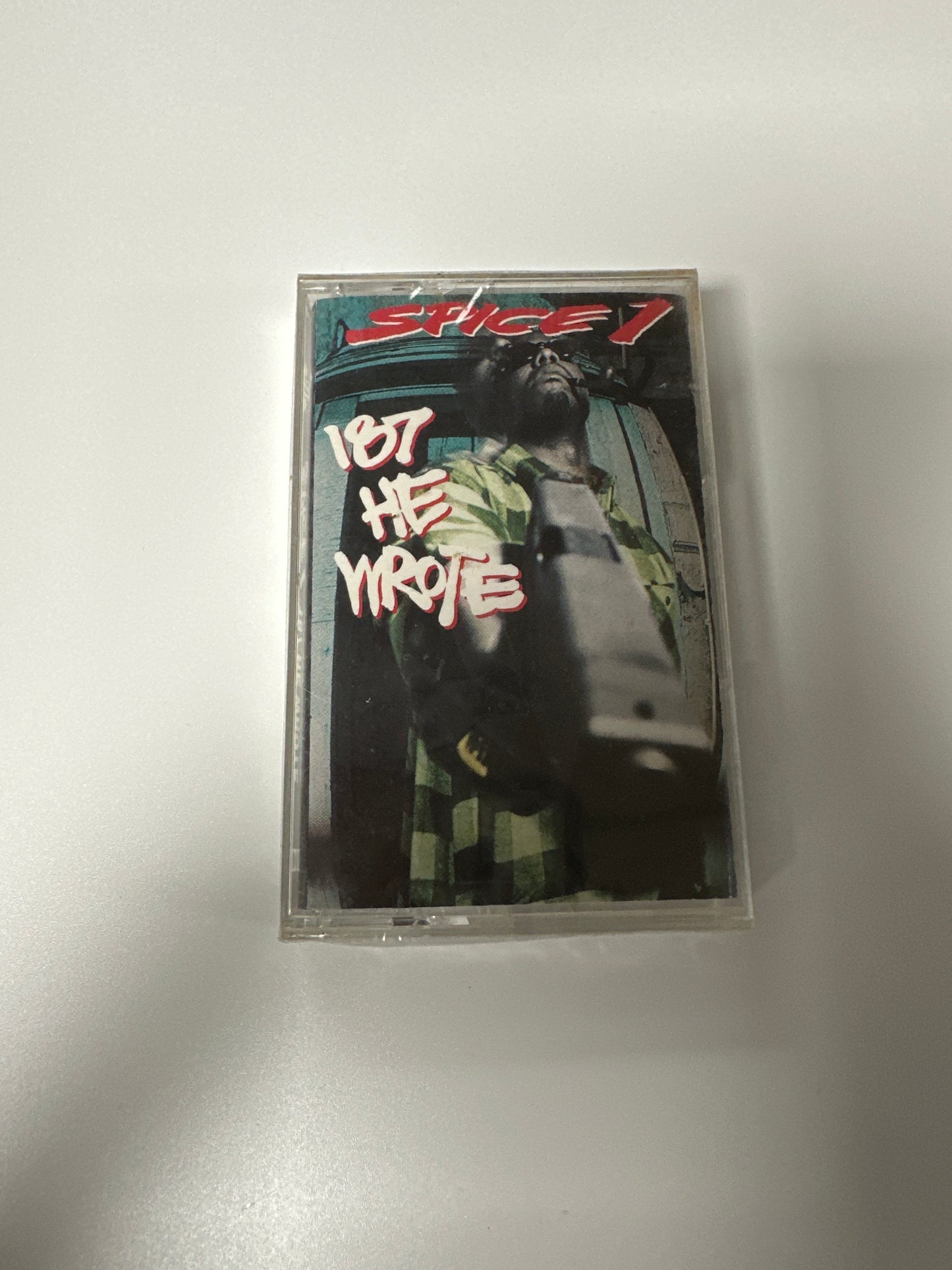 Spice 1 ‎– 187 He Wrote Cassette 01241-41513-4