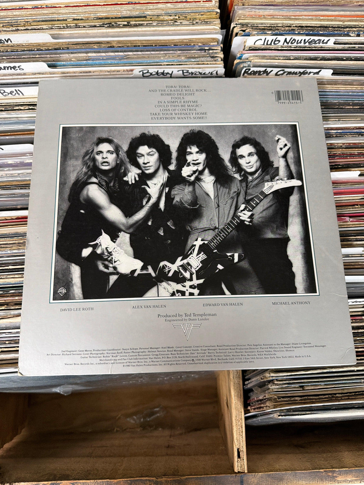 Van Halen – Women And Children First HS 3415 Vinyl LP VG+/VG+
