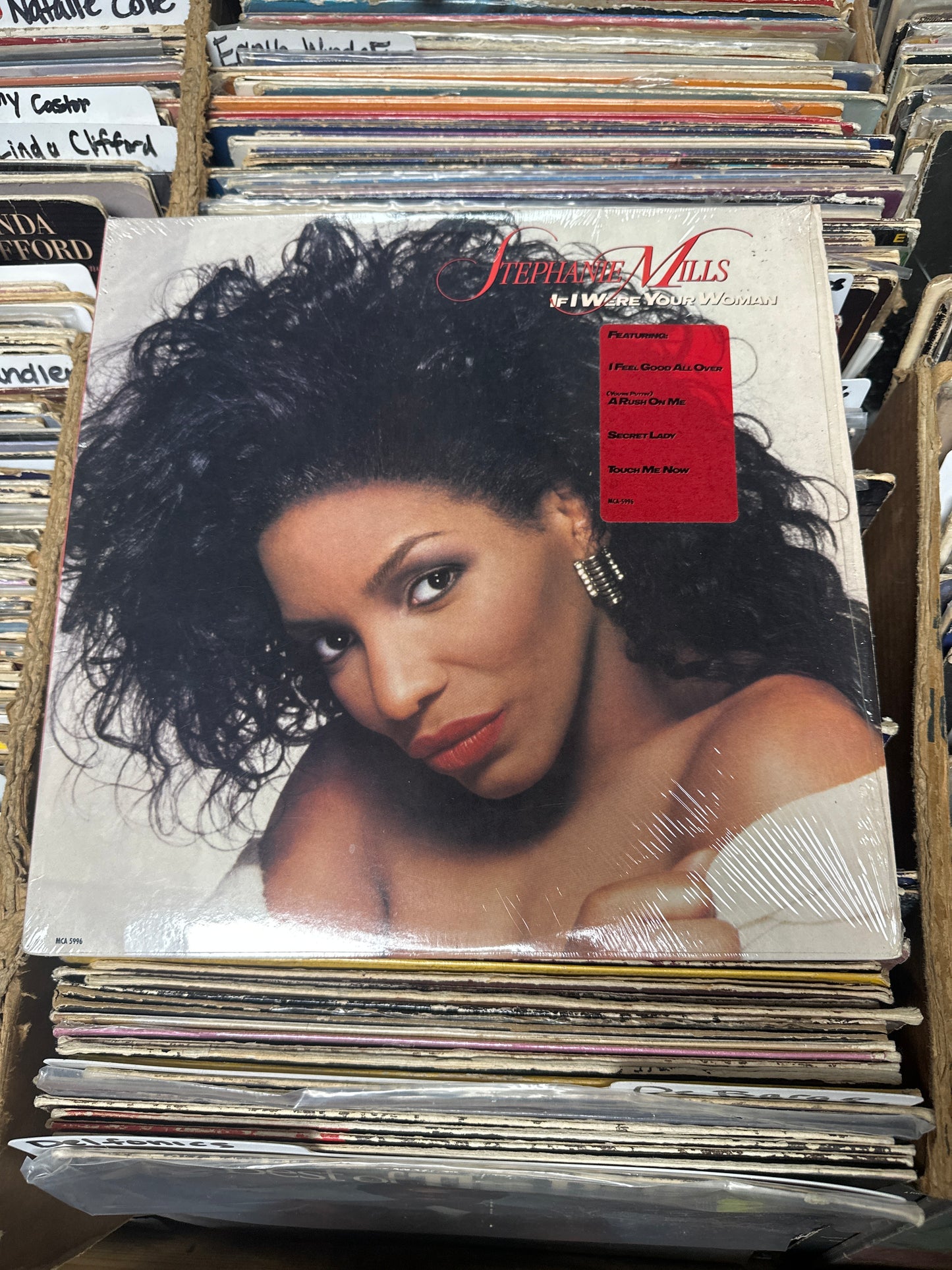 Stephanie Mills – If I Were Your Woman Vinyl Lp MCA 5996 VG+/VG+