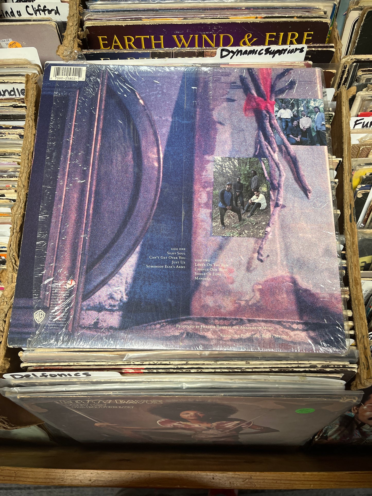 Maze Featuring Frankie Beverly – Silky Soul Vinyl Lp 1-25802 VG+/VG+