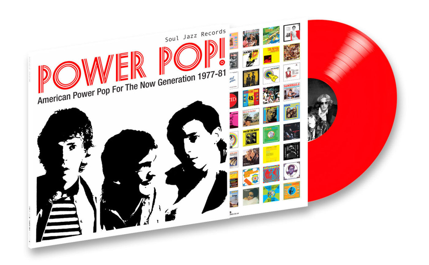 SOUL JAZZ RECORDS PRESENTS - POWER POP! AMERICAN POWER POP FOR THE NOW GENERATION 1977-81 (TRANSPARENT RED VINYL) (RSD) Vinyl LP