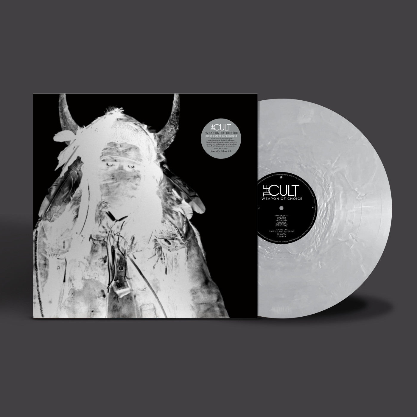 THE CULT - WEAPON OF CHOICE (SILVER VINYL) (RSD) Vinyl LP