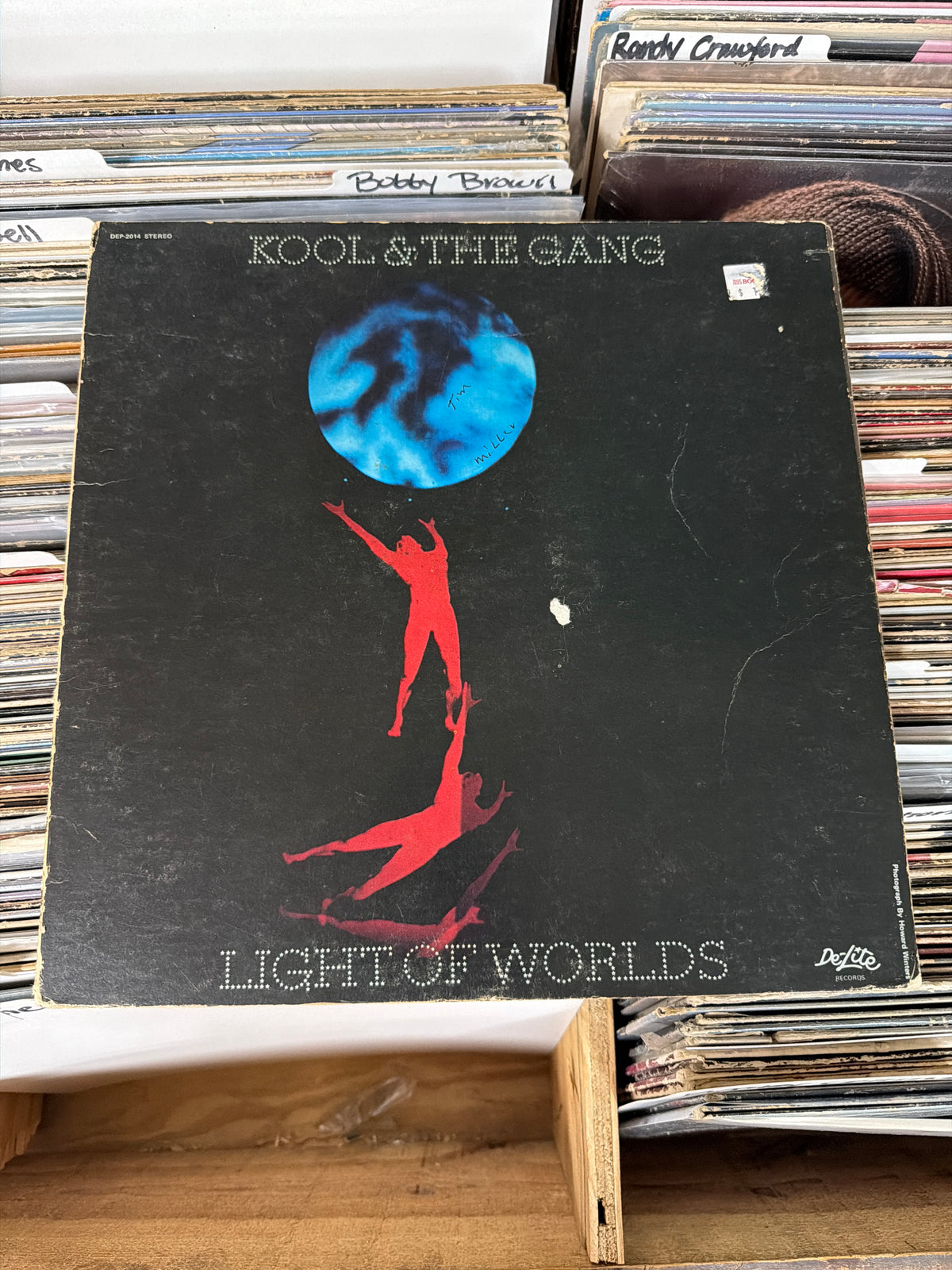 Kool & The Gang – Light Of Worlds DEP-2014 Vinyl LP G+/G+