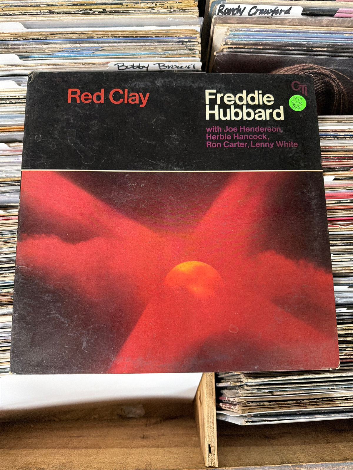 Freddie Hubbard – Red Clay CTI 6001 Vinyl LP G+/VG