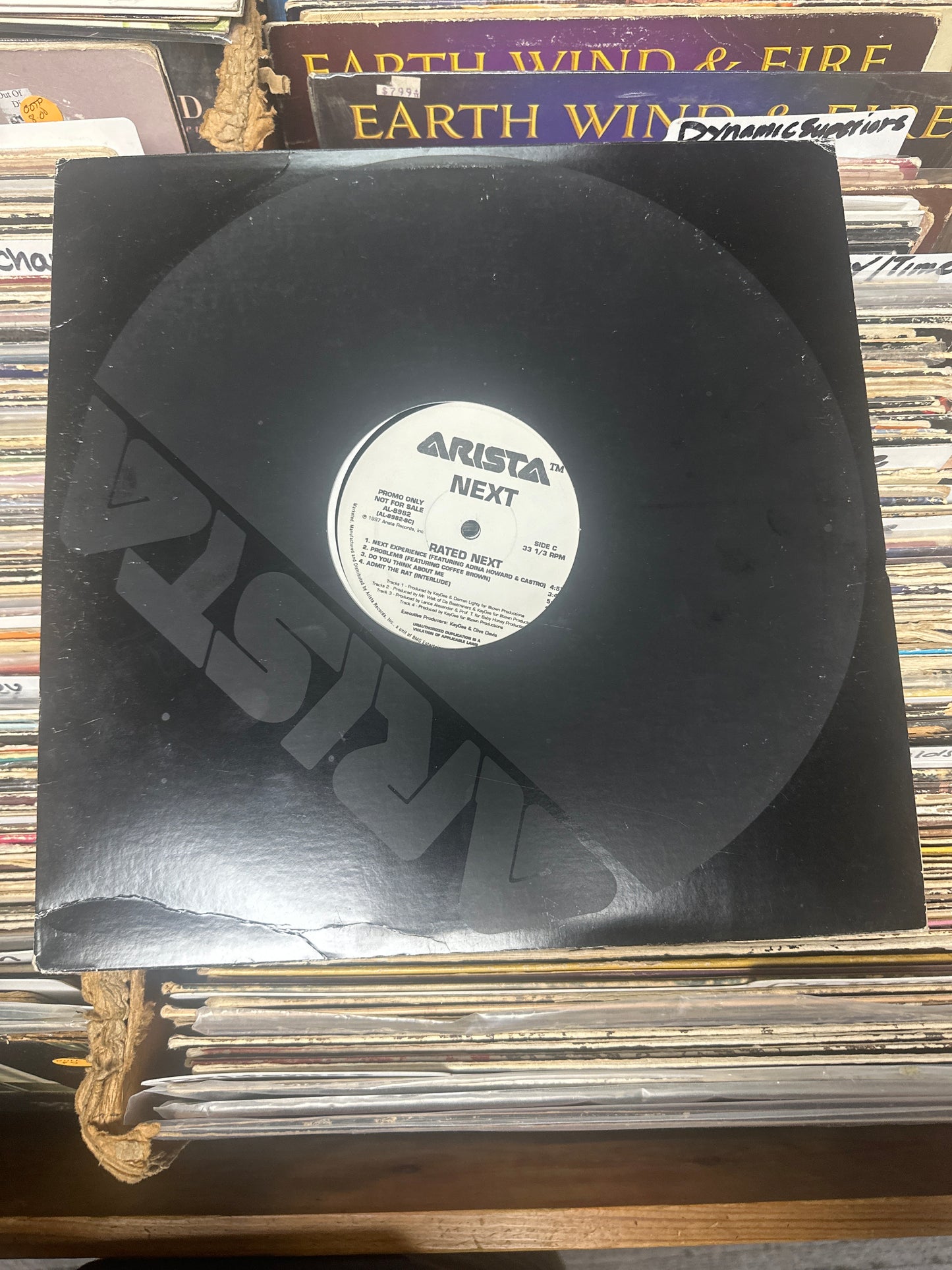 Next  – Rated Next Promo Vinyl Lp AL-8982 VG+/VG+